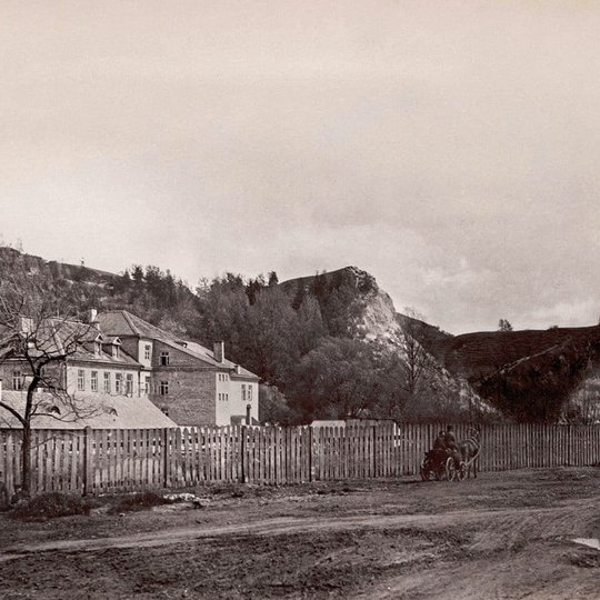Senovinė Bekešo kalno fotografija.