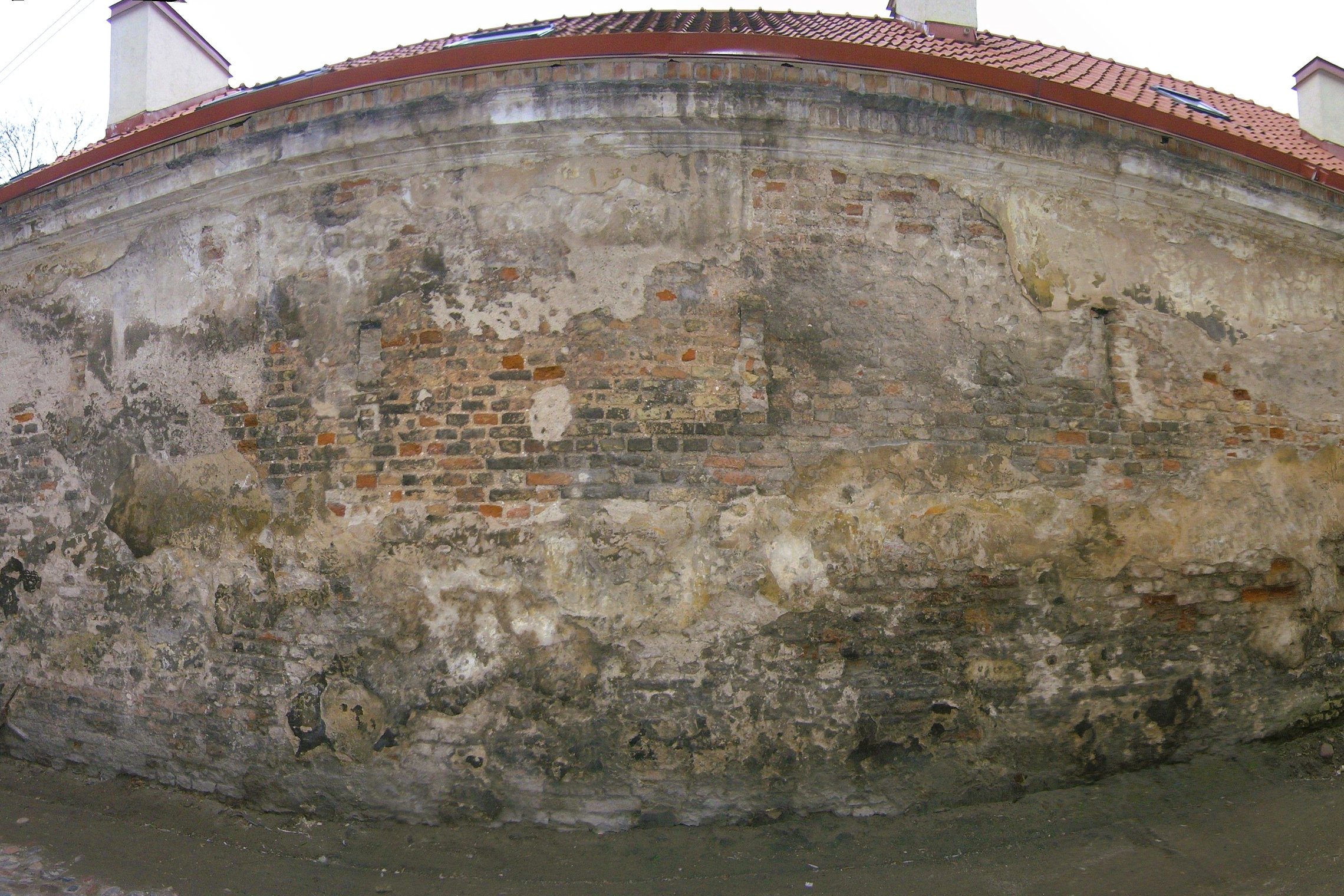 Gynybinė Vilniaus miesto siena.