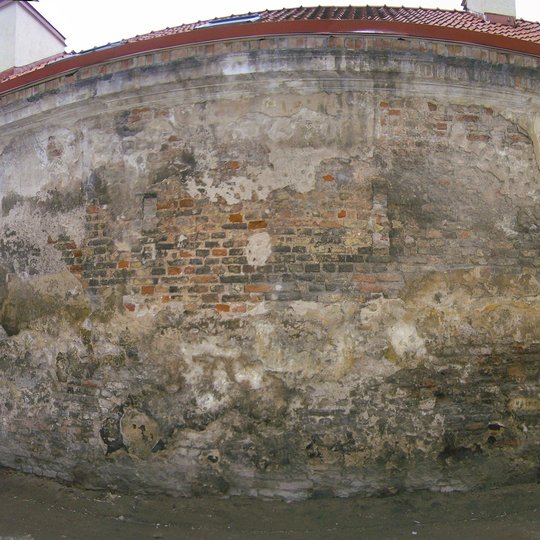 Gynybinė Vilniaus miesto siena.
