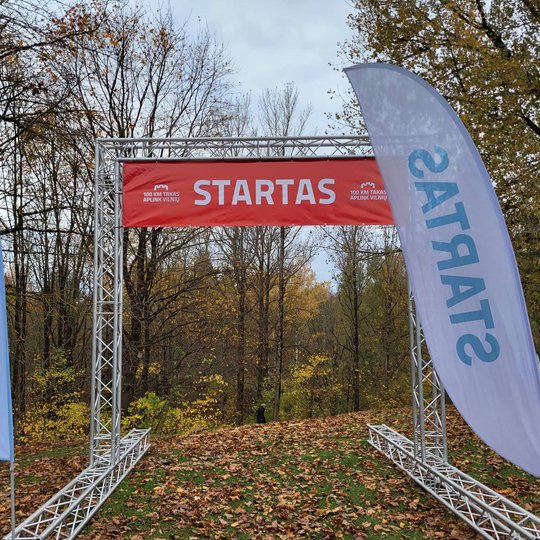 Žygių starto vieta ant Stalo kalno.