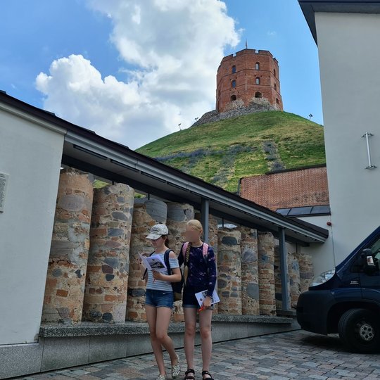 Artėjama prie vietos, kur kunigaikštis Gediminas rašė laiškus pirkliams ir amatininkams.