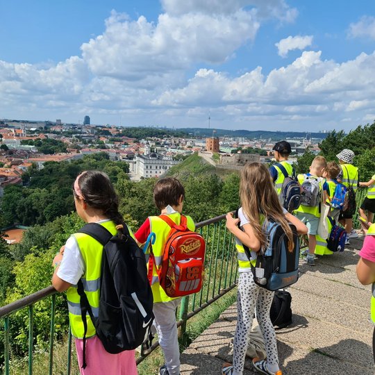 Vargą kopiant į kalnus atpirko Vilniaus panoramos vaizdas nuo Trijų kryžių kalno.