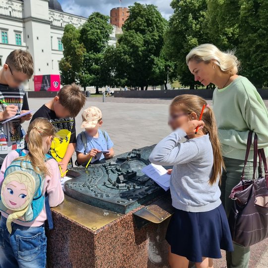 Kiek buvo tų Vilniaus pilių, o kiek yra dabar? Bandyta surasti atsakymus nagrinėjant pilių maketą.