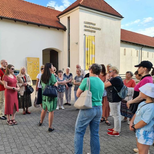 Aplankytas Lietuvos Nacionalinio muziejaus Senasis arsenalas.