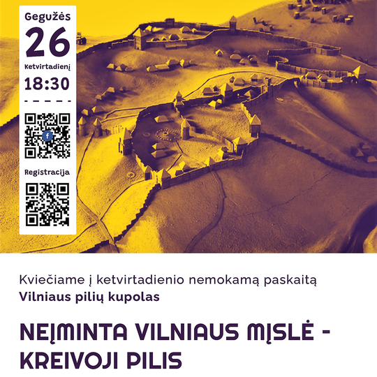 Renginio afiša su papildomai apačioje parašyta informacija.