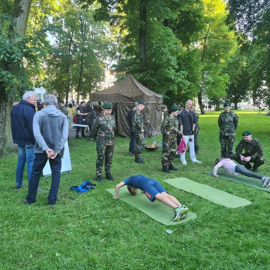Šauliai vaikams leidžia pabadyti laikyti fizinio pajėgumo testą.