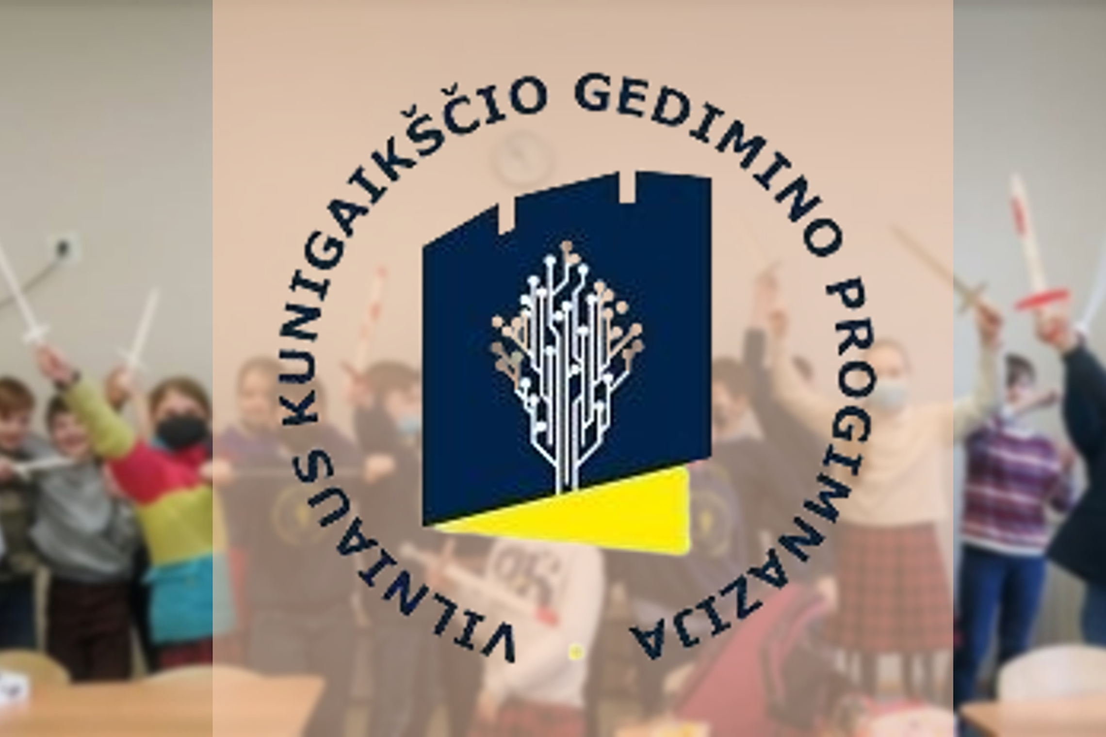 Vilniaus kunigaikščio Gedimino progimnazijos logotipas