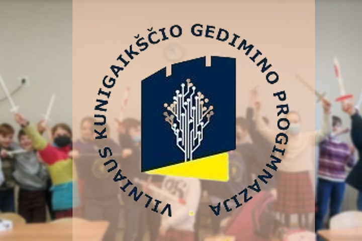 Vilniaus kunigaikščio Gedimino progimnazijos logotipas