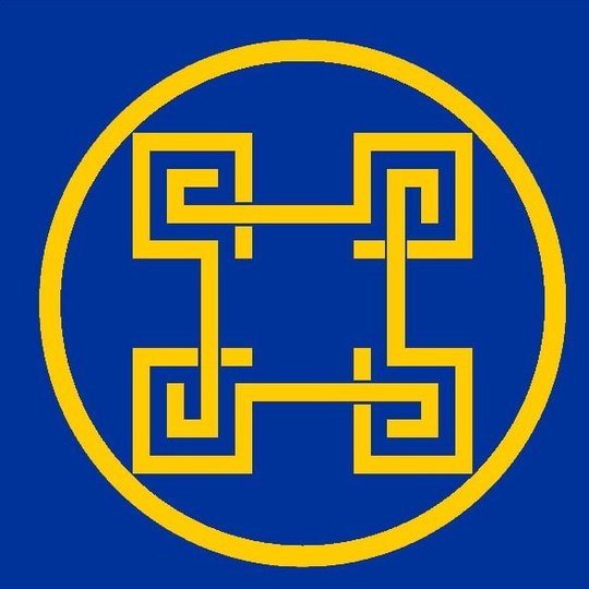 Kultūros paveldo departamento logotipas.