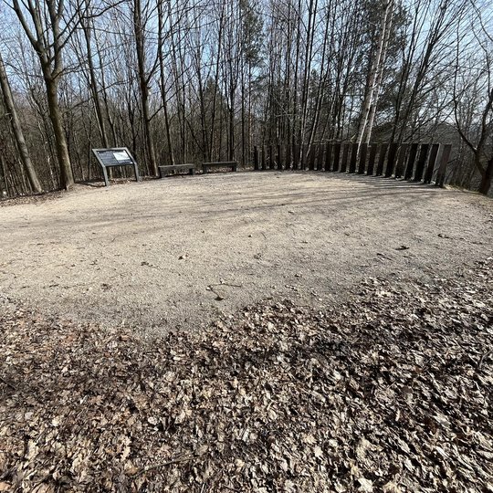 Bekešo kalno aikštelė, kurioje buvo Lumina park instaliacijos, jau sutvarkyta.