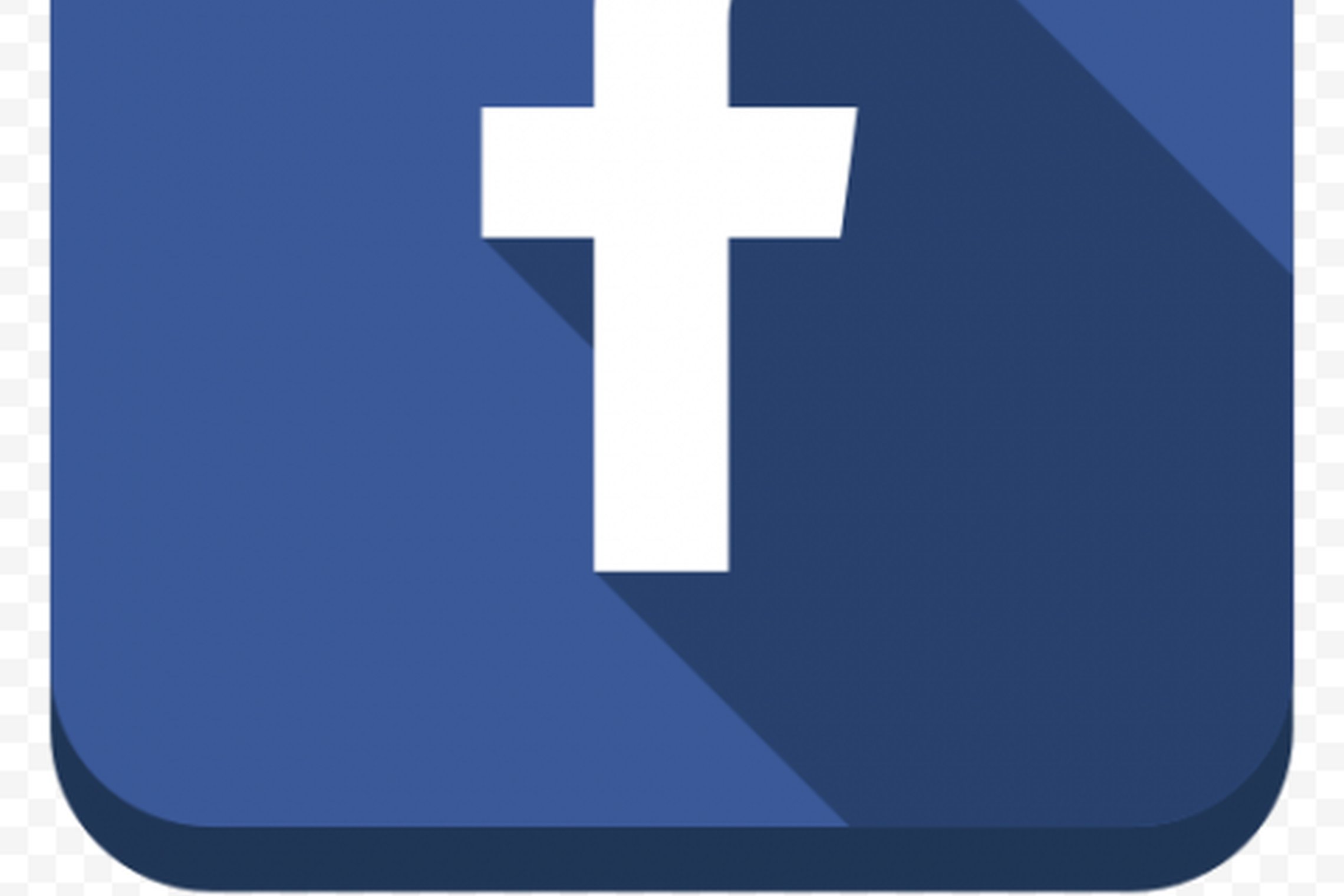 Facebooko ženklas „F“ raidė.