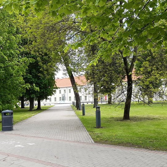 Naujomis šiukšlių dėžėmis aprūpinta karaliaus Mindaugo teritorija, takai šalia Katedros šiaurinės dalies ir takai link Senojo arsenalo. Senos šiukšlių dėžės išvežamos iš teritorijos.