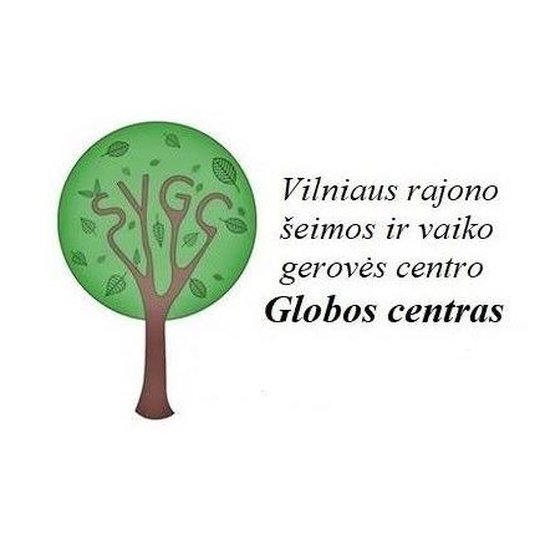 Vilniaus rajono šeimos ir vaiko globos centro logotipas.