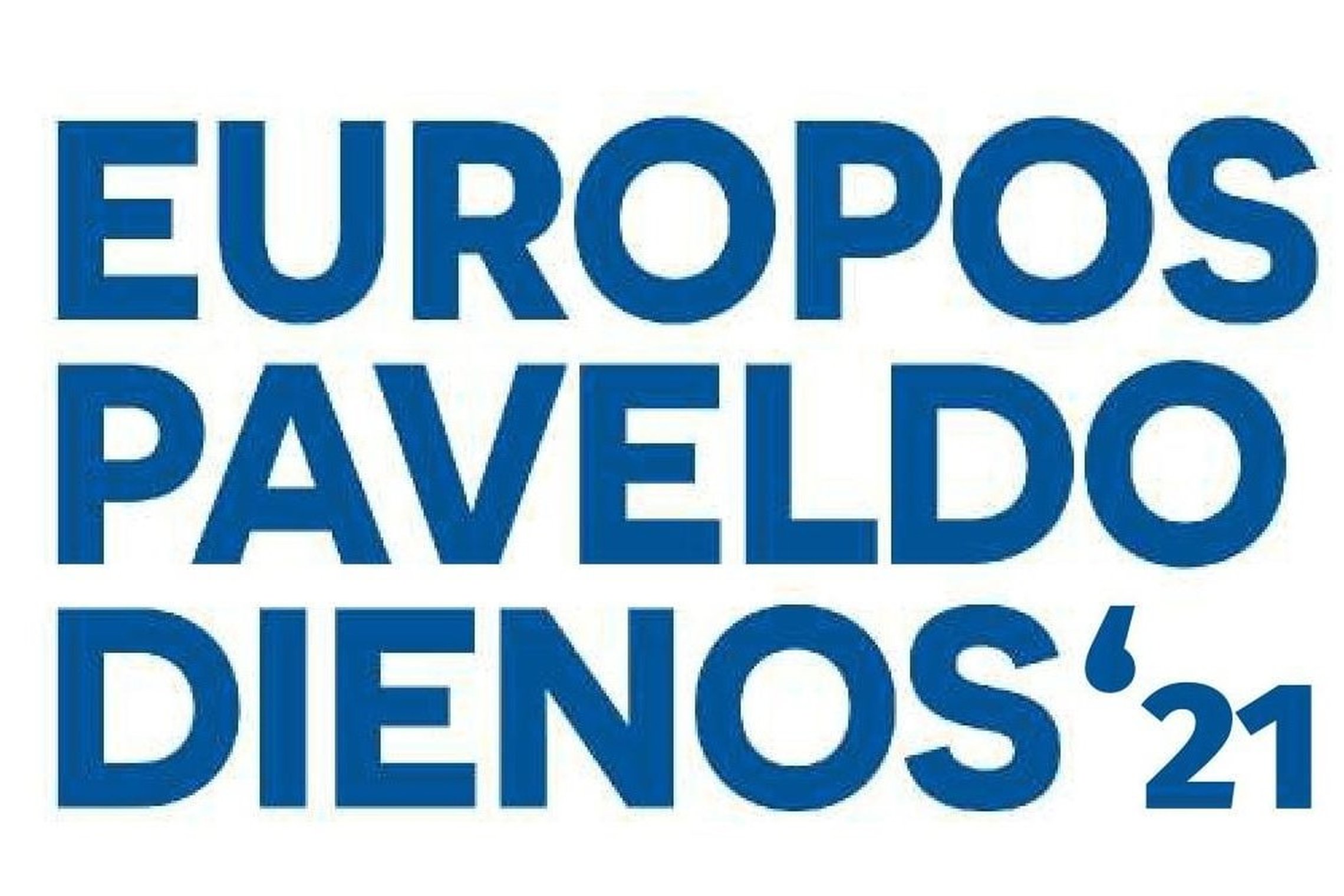 Europos paveldo dienų logotipas.